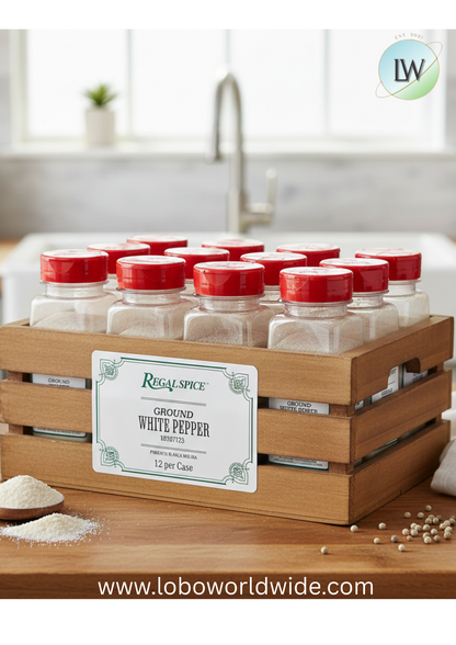 Regal Bulk Ground White Pepper (various sizes)