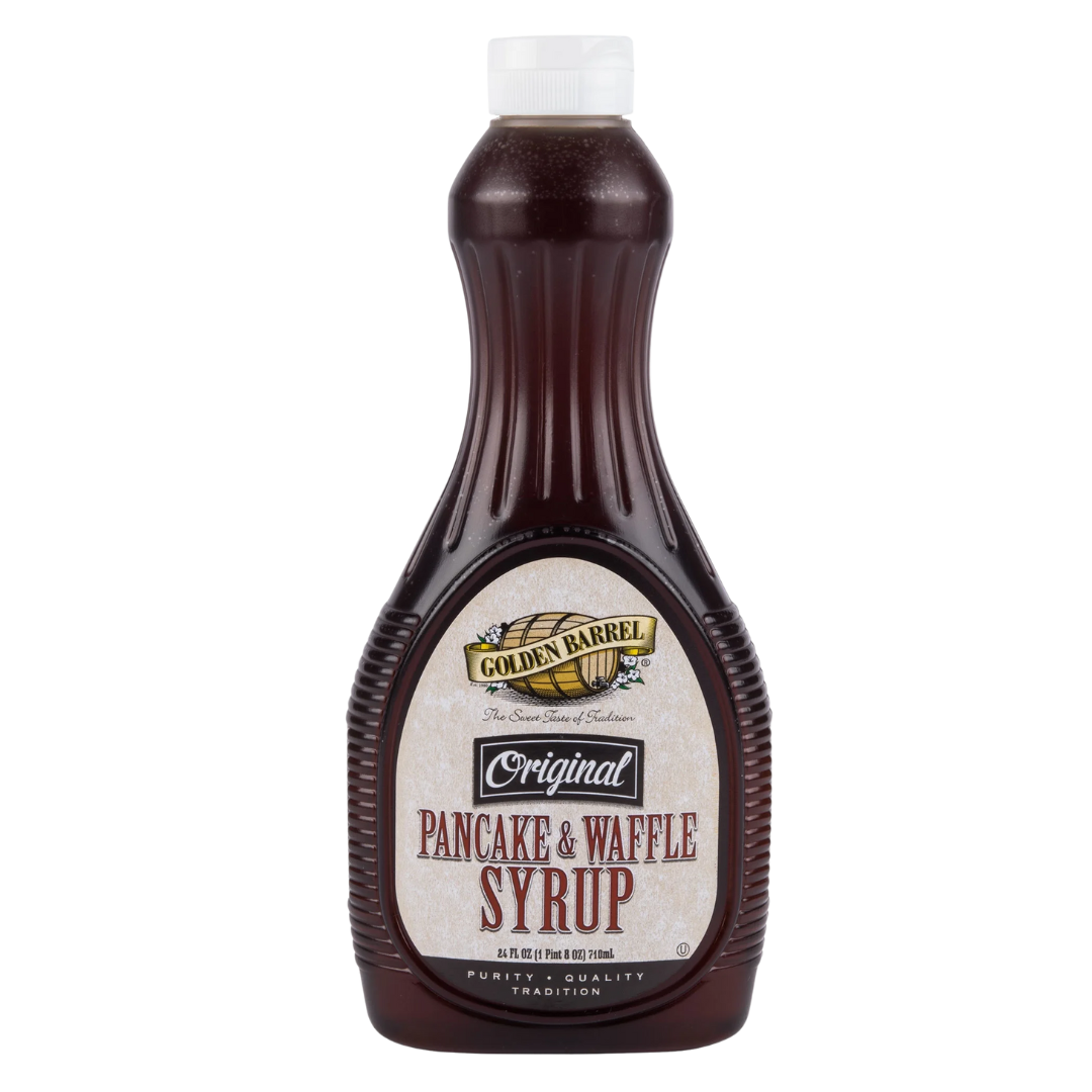 Golden Barrel Classic Pancake and Waffle Syrup 24 fl. oz. Bottle