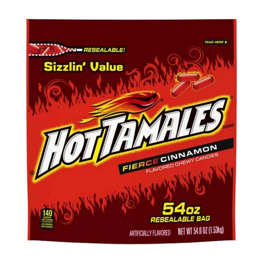 Hot Tamales 54 Oz Resealable Bag