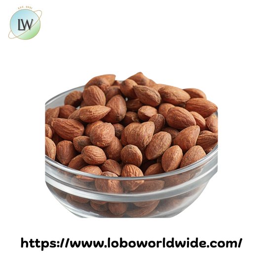 Roasted Unsalted Almonds 25 lb.