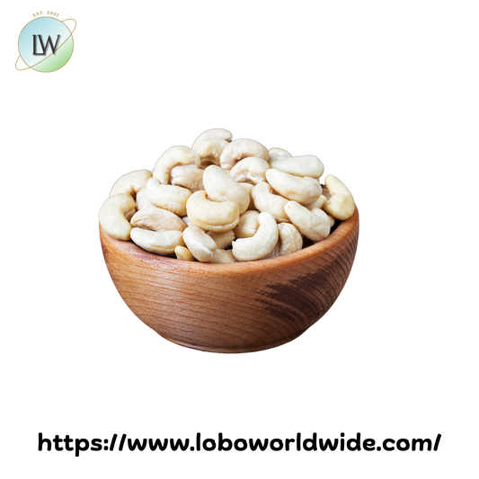 Medium Roasted Unsalted Cashews 25 lb.