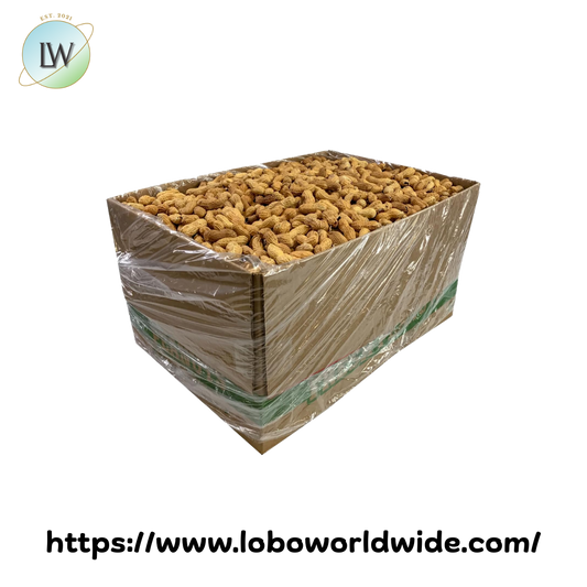 Hampton Farms Roasted Unsalted In-Shell Peanuts 25 lb