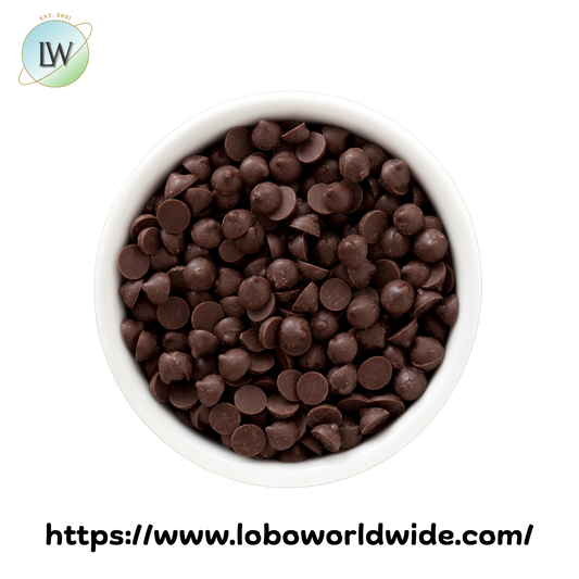 Guittard 25 lb. Organic 55% Bittersweet .9M Baking Chips