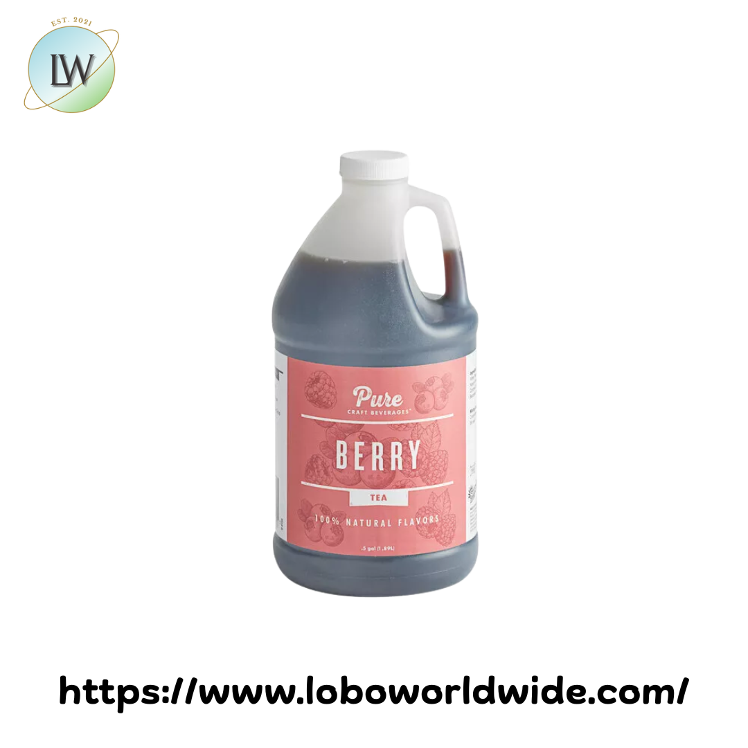 Pure Craft Beverages Berry Tea 5:1 Beverage Concentrate 1/2 Gallon