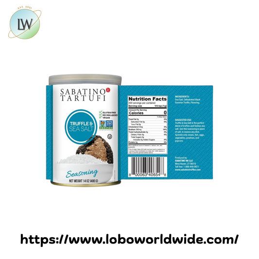 Sabatino Tartufi 14 oz. Truffle Sea Salt