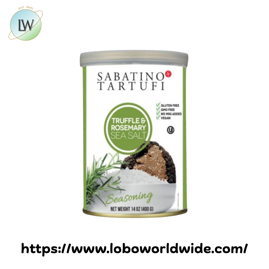 Sabatino Tartufi 14 oz. Truffle & Rosemary Sea Salt