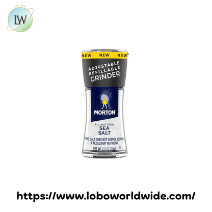 Morton Sea Salt Grinder 2.5 oz.