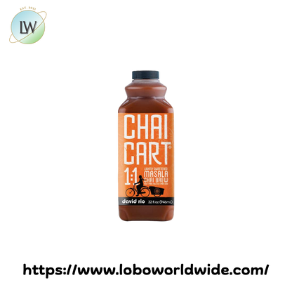 David Rio Chai Cart™ Masala Chai Brew Tea 1:1 Concentrate 32 fl. oz.