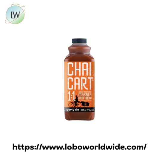 David Rio Chai Cartª Masala Chai Brew Tea 1:1 Concentrate 32 fl. oz.