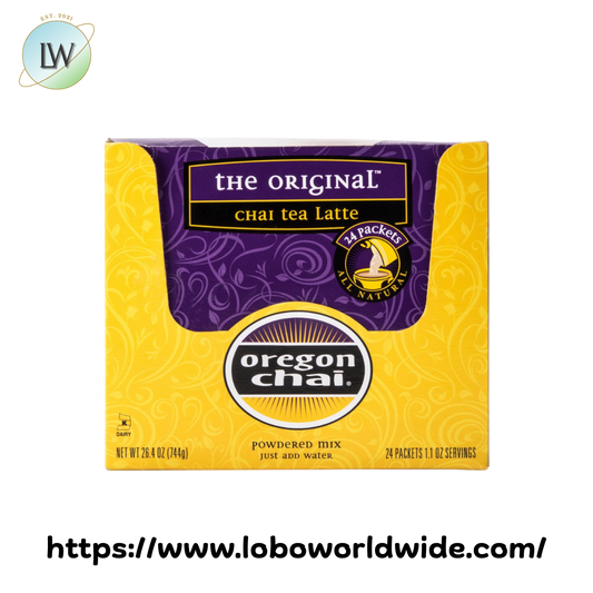 Oregon Chai Single Serve Packets Original Chai Dry Mix 24 ct.