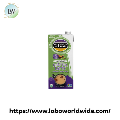 Oregon Chai Organic Caffeine Free Chai Tea Latte 1:1 Concentrate 32 fl. oz.