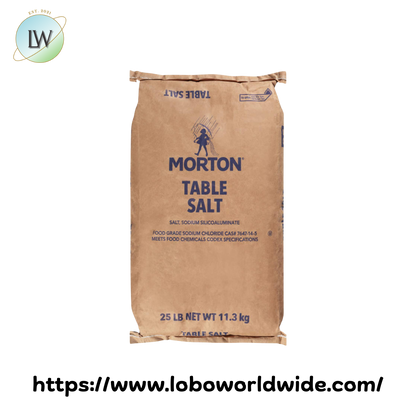 Morton 50 lb. Bulk Non-Iodized Table Salt
