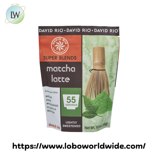 David Rio Super Blends Matcha Latte Mix 10.6 oz.