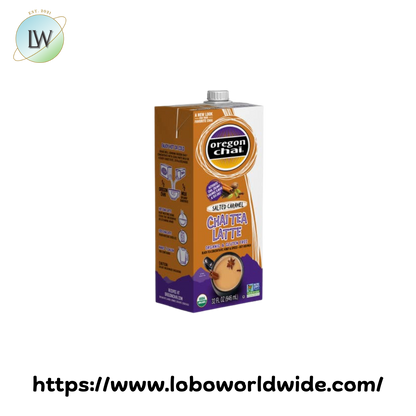 Oregon Chai Organic Salted Caramel Chai Tea Latte 1:1 Concentrate 32 fl. oz.