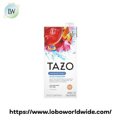Tazo 32 fl. oz. Unsweetened Iced Passion Tea 1:1 Concentrate