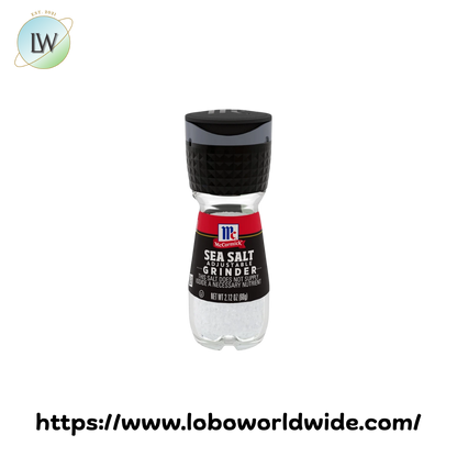 McCormick Sea Salt Grinder 2.12 oz. (various sizes)