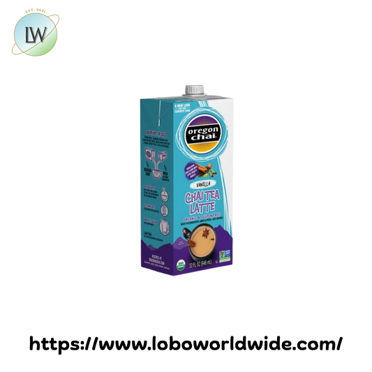 Oregon Chai Organic Vanilla Chai Tea Latte 1:1 Concentrate 32 fl. oz.