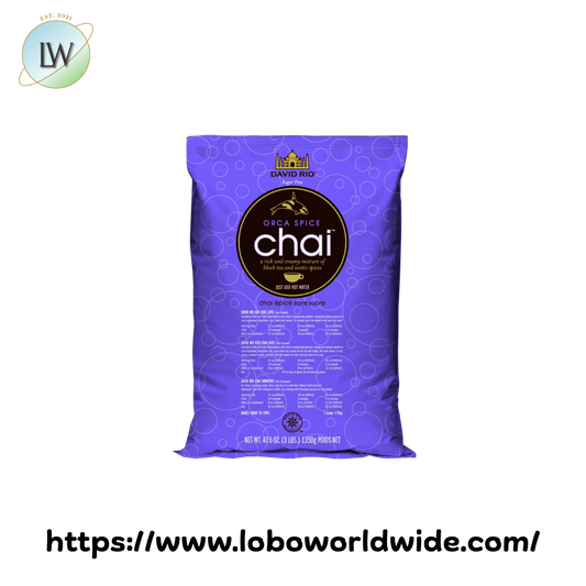 David Rio Orca Spice Sugar-Free Chai Tea Latte Mix 3 lb.