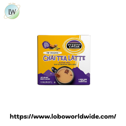 Oregon Chai Original Chai Tea Latte 1:1 Concentrate 1.5 Gallon Bag in Box