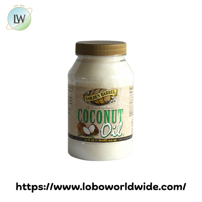 Golden Barrel 32 oz. Coconut Oil - 12/Case