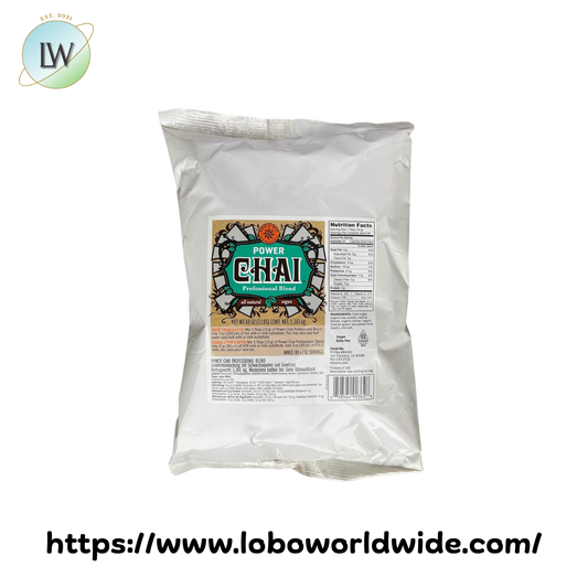 David Rio Power Chai Tea Latte with Matcha Mix 3 lb.