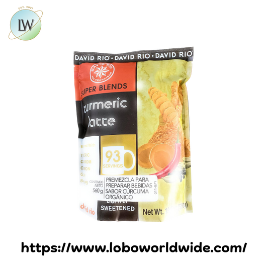 David Rio Super Blends Turmeric Latte Mix 19.8 oz.