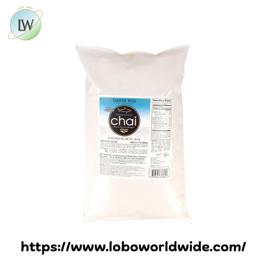 David Rio White Shark Chai Tea Latte Mix 4 lb.