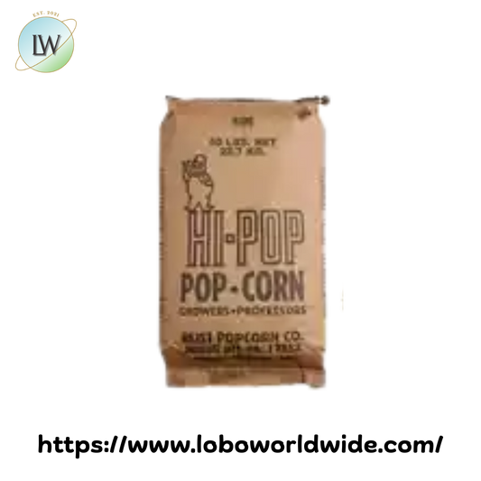 Reist Popcorn Hi Pop 50 lb. Large Butterfly Popcorn Kernels