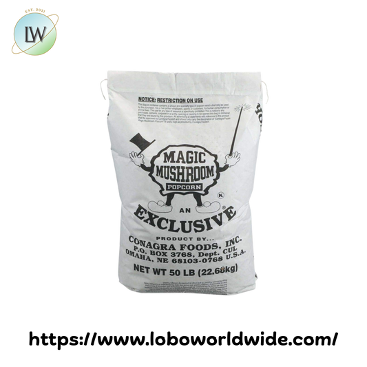 ConAgra Magic Mushroom Large Mushroom Popcorn Kernels - 50 lb.