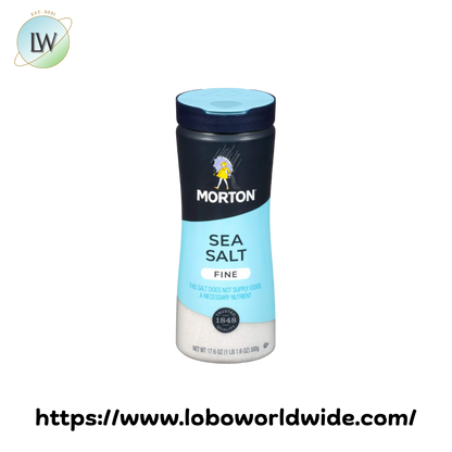 Morton 17.6 oz. Fine Sea Salt