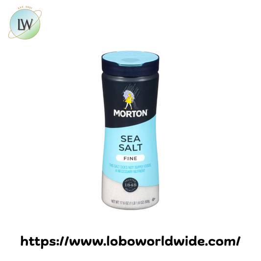 Morton 17.6 oz. Fine Sea Salt
