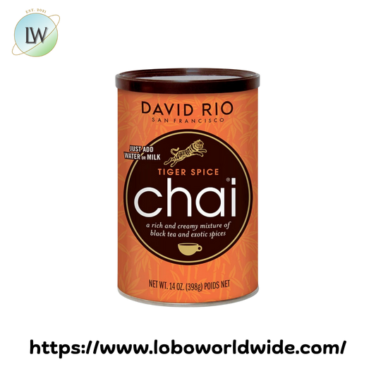 David Rio Tiger Spice Chai™ Tea Latte Mix 14 oz.