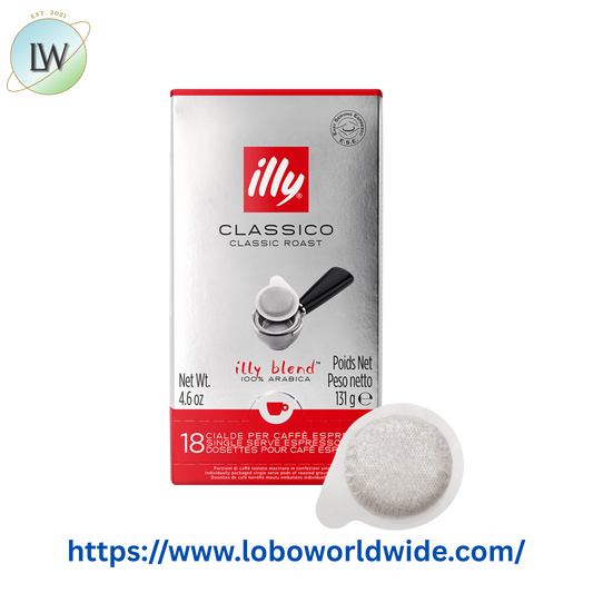 illy Classico Single Serve Espresso Pods - 18/Box