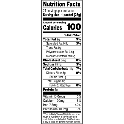 Quaker, Instant Oatmeal, Value Pack, Original, 0.98 oz, 24 Packets