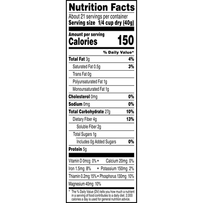 Quaker Steel Cut&nbsp;Hearty Traditional Oats 30 oz