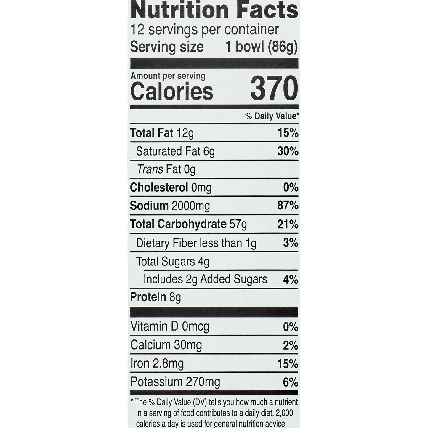 Nongshim Bowl Noodle Savory Lobster Flavor Ramen Soup 3.03oz, 12 Count