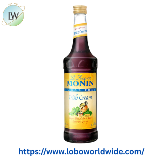 Monin Sugar Free Irish Cream Flavoring Syrup 750 mL