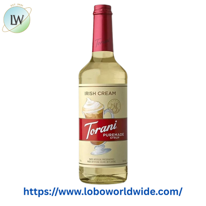 Torani Puremade Irish Cream Flavoring Syrup 750 mL