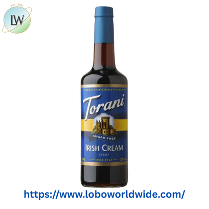 Torani Sugar Free Irish Cream Flavoring Syrup 750 mL
