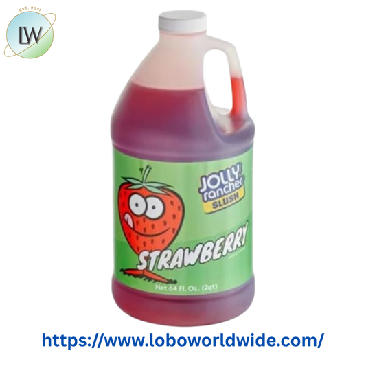 Jolly Rancher 1/2 Gallon Strawberry Slushy 5:1 Concentrate