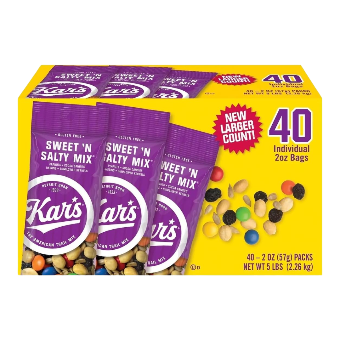 Kar's Sweet 'n Salty Trail Mix, 2 oz., 40 pk.