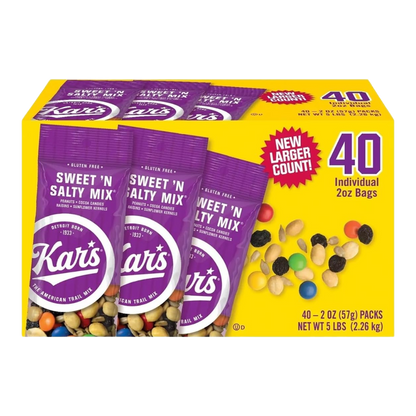 Kar's Sweet 'n Salty Trail Mix, 2 oz., 40 pk.