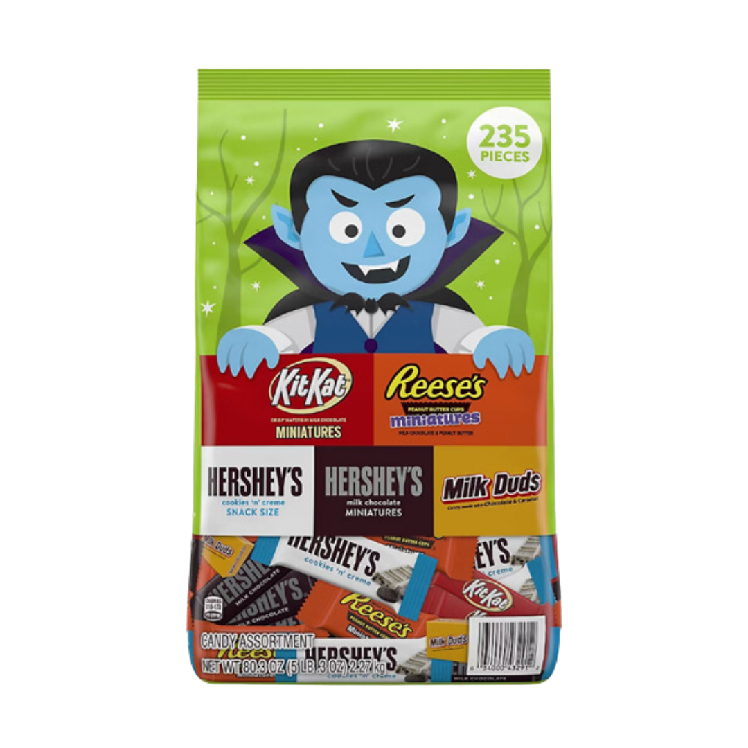HERSHEY Chocolate and White Creme Candy (235 pcs.)