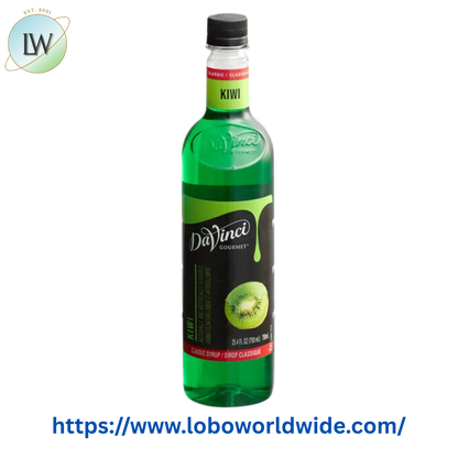 DaVinci Gourmet Classic Kiwi Flavoring / Fruit Syrup 750 mL