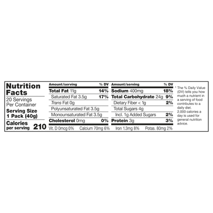 Lance ToastChee Cheddar Cheese (1.41 oz., 40 ct.), 56.4 oz.