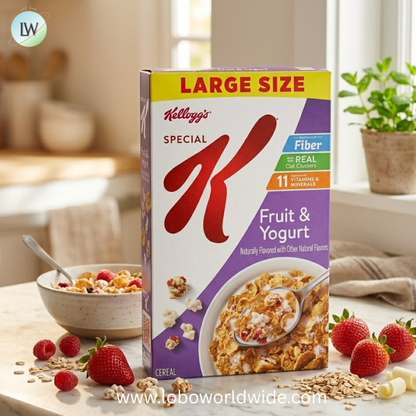 Kellogg's Special K Fruit and Yogurt Breakfast Cereal, Good Source of Fiber