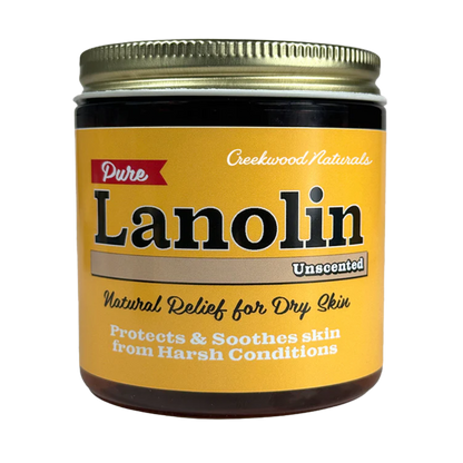 Pure Lanolin - Natural Moisturizer and Dry Skin Relief - All Natural