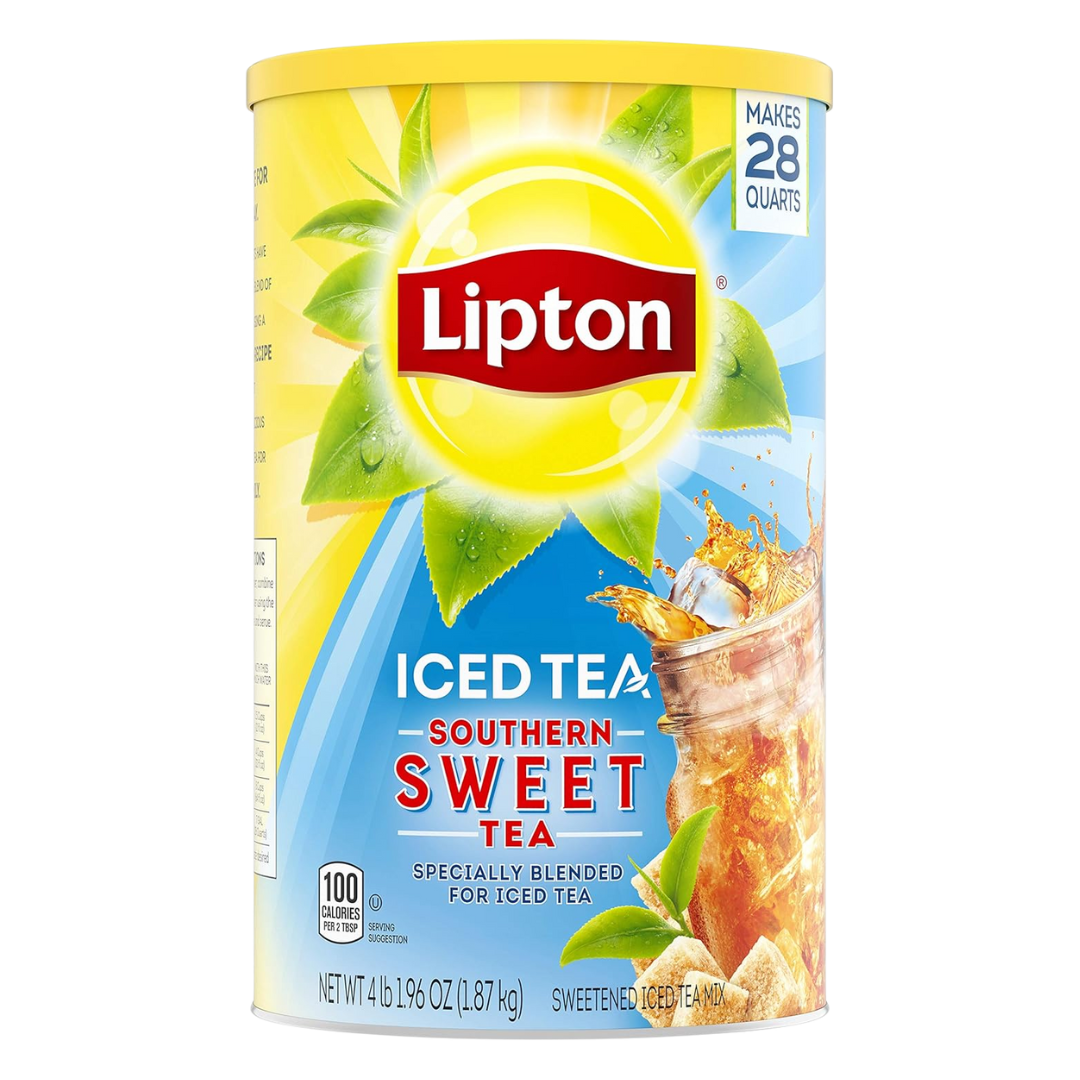 Lipton Southern Sweet Iced Tea Mix, Makes 28 Quarts, 1 Pack