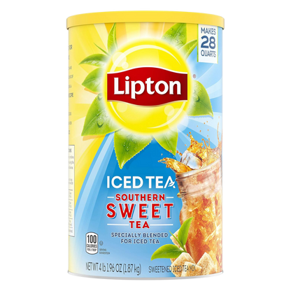 Lipton Southern Sweet Iced Tea Mix, Makes 28 Quarts, 1 Pack