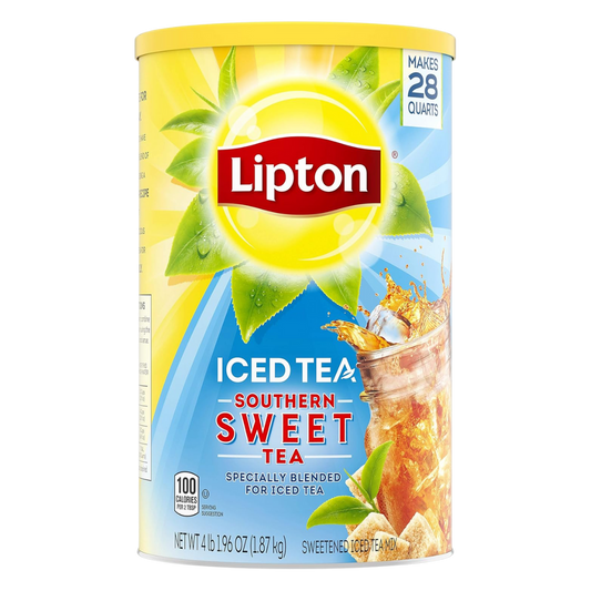 Lipton Southern Sweet Iced Tea Mix, Makes 28 Quarts, 1 Pack
